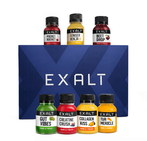 Performance & Immune Boosting Juice Shots | Ginger & Turmeric – EXALT