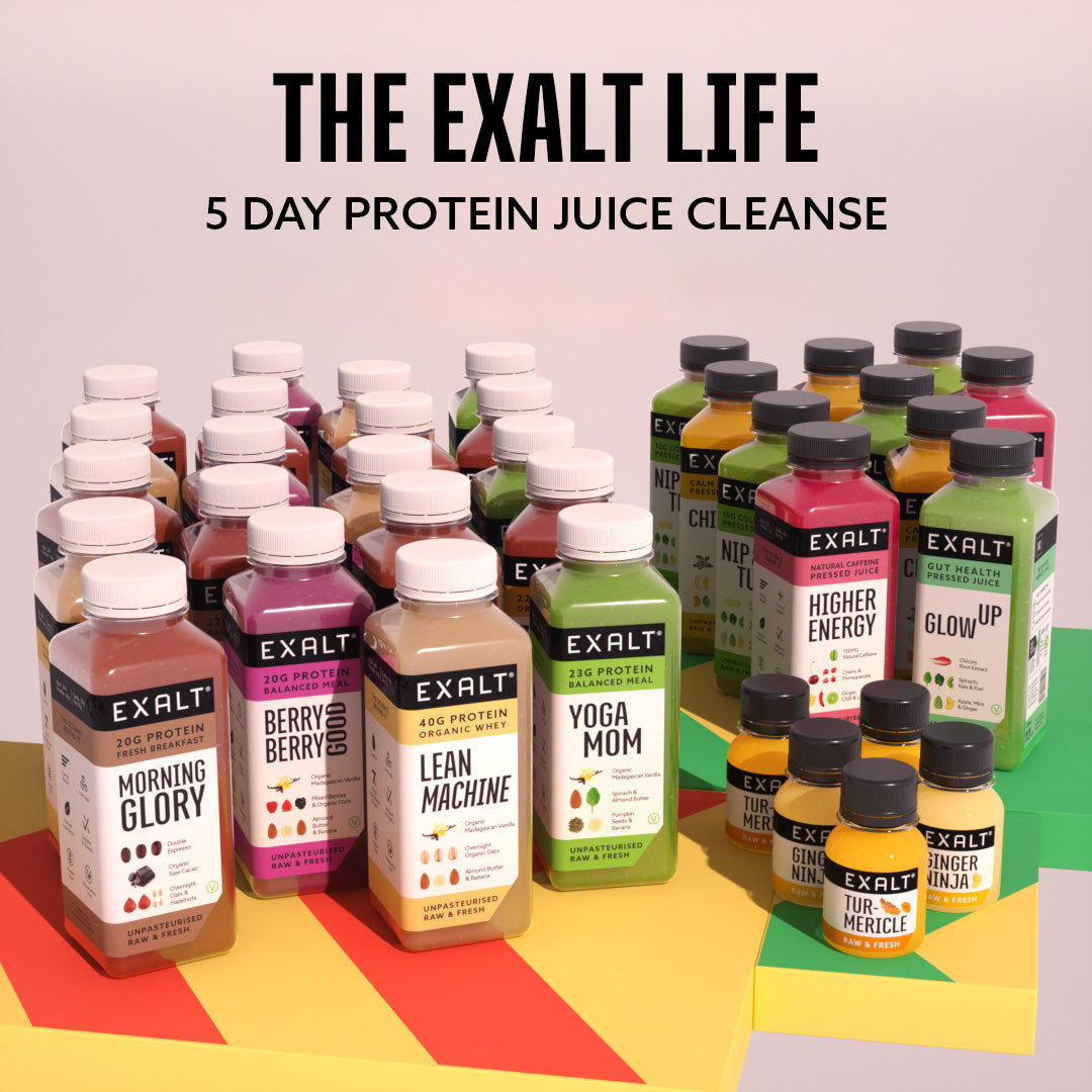 Protein Juice Cleanse 1 3 5 7 or 14 Day EXALT