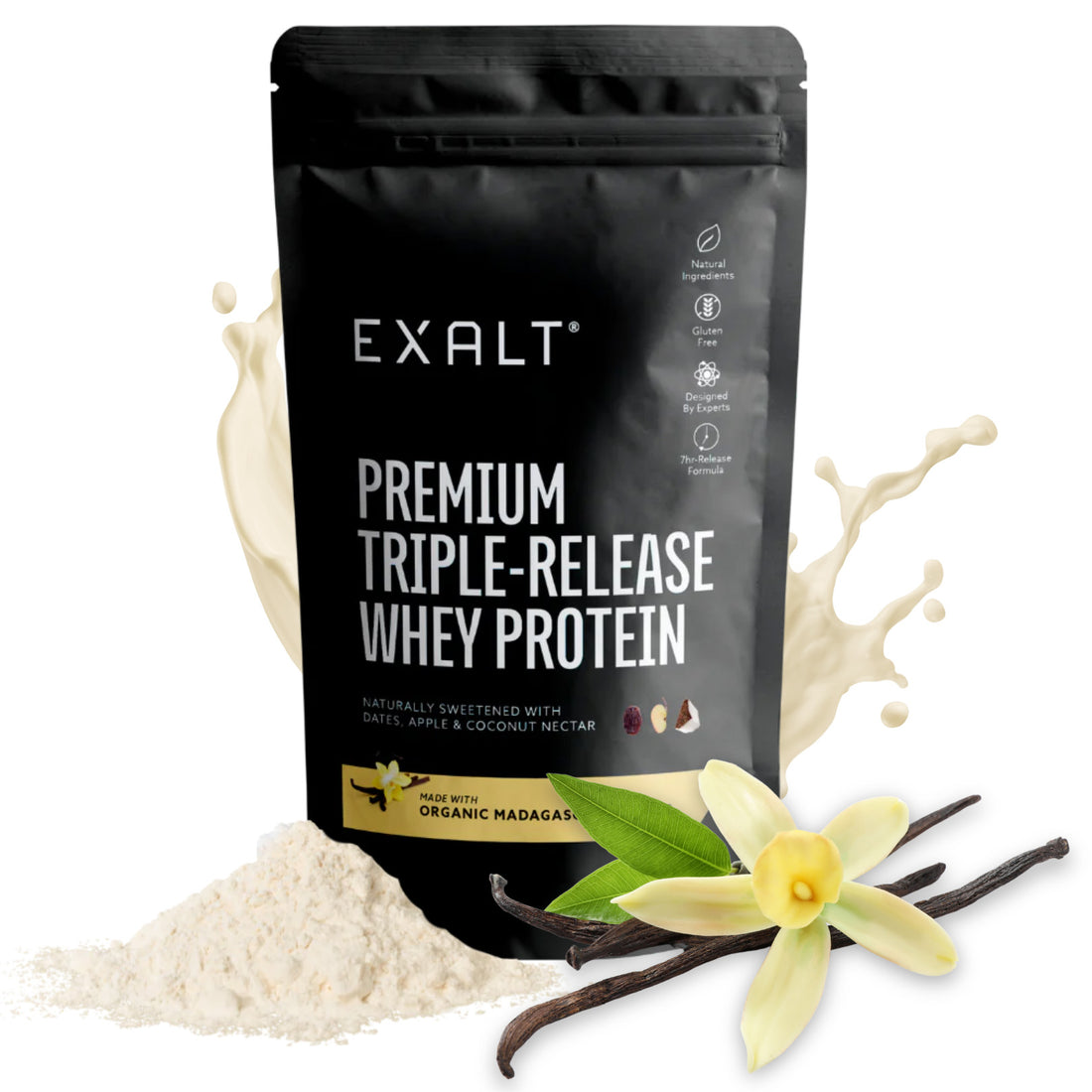 Whey Protein Powder | Organic Madagascan Vanilla - 500G