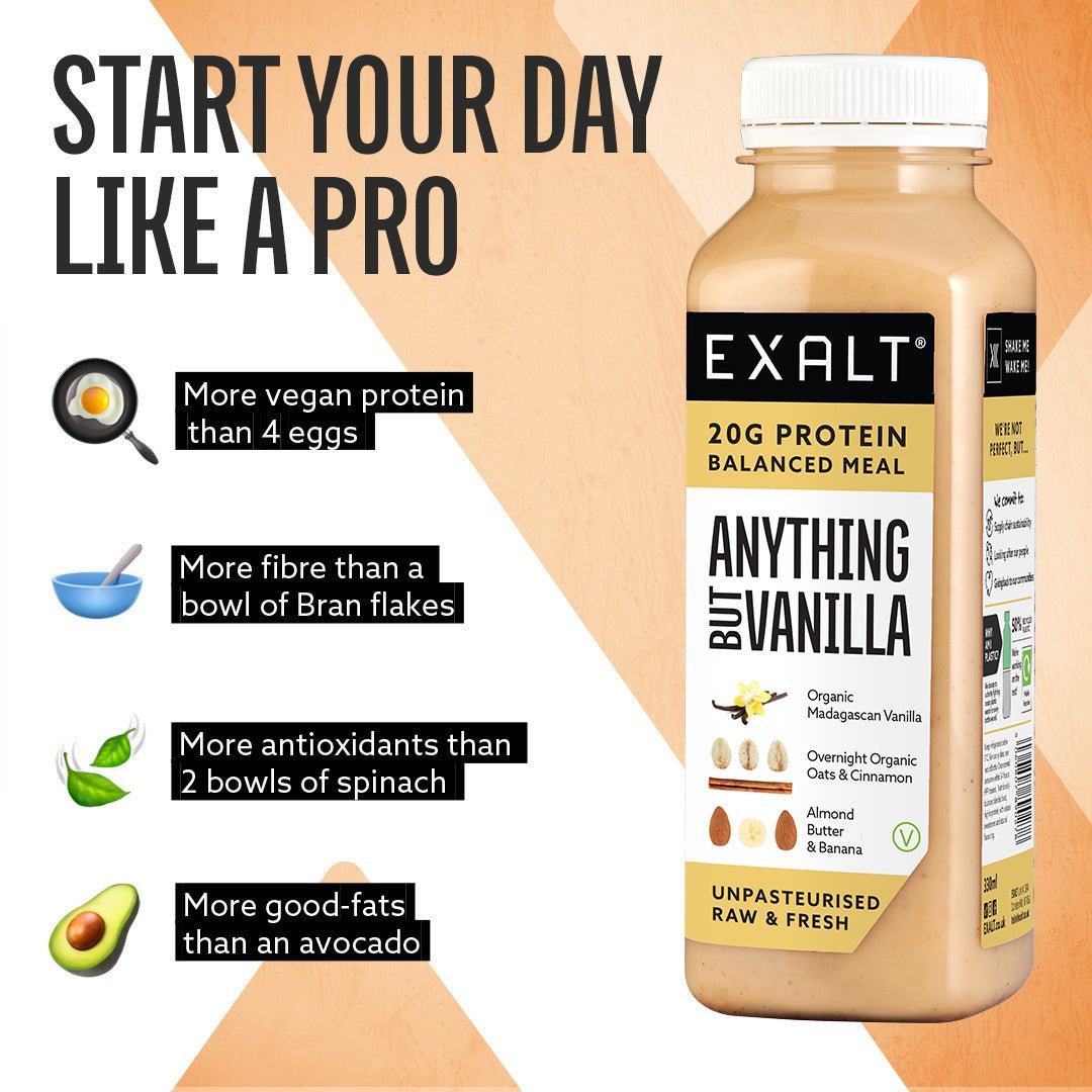 Anything But Vanilla - Protein Smoothies - EXALT