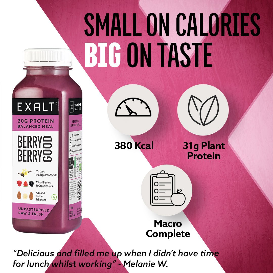 Berry Berry Good - 500ml - Protein Smoothies - EXALT