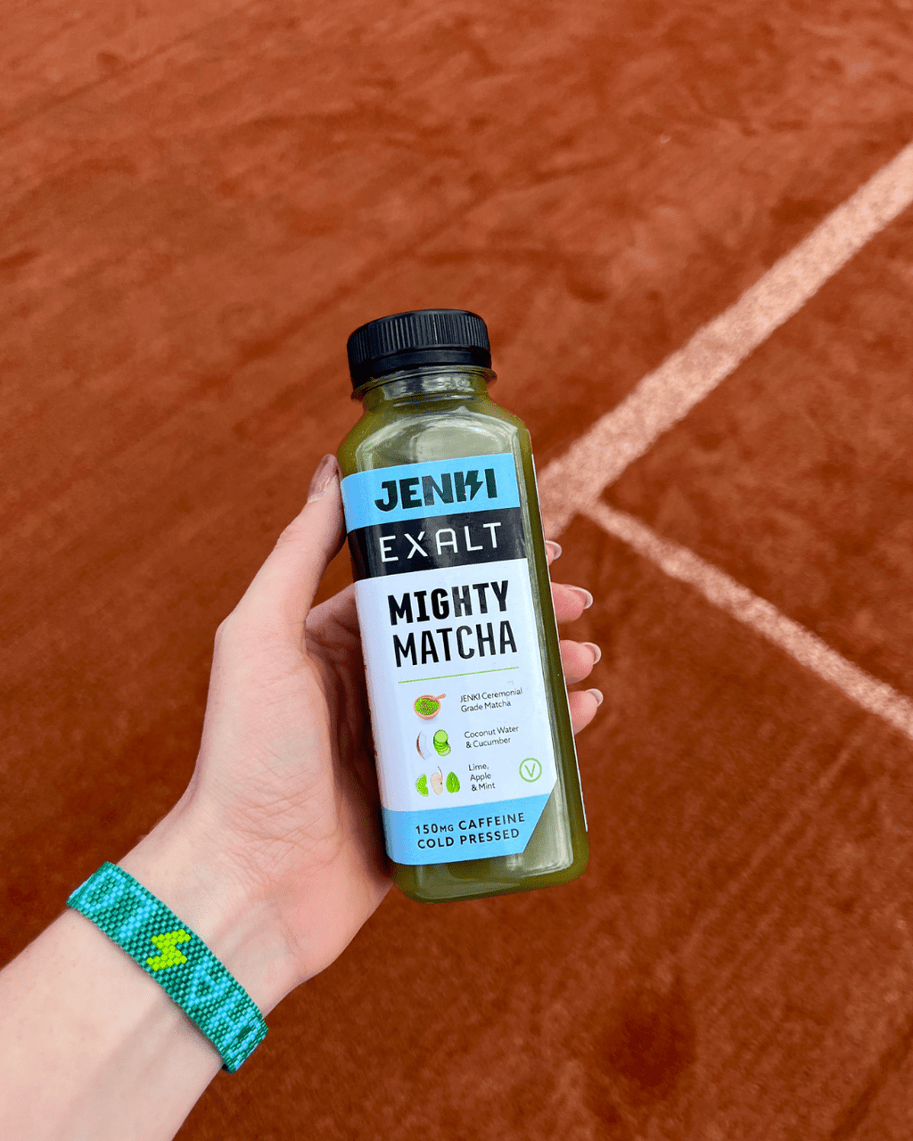Mighty Matcha (JENKI Edition) - Cold-Pressed Juice - EXALT