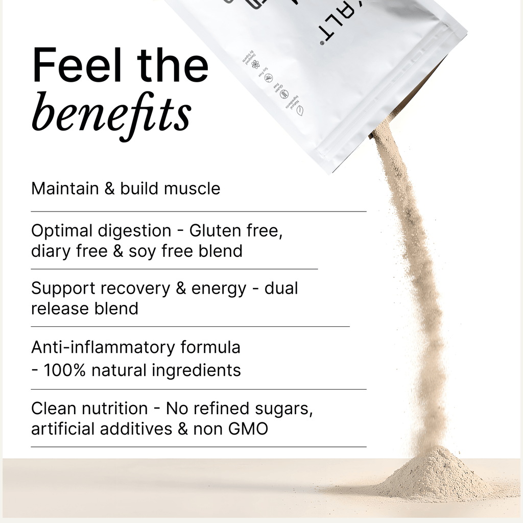 Vegan Protein Powder | Organic Madagascan Vanilla - 500G - Supplements - EXALT