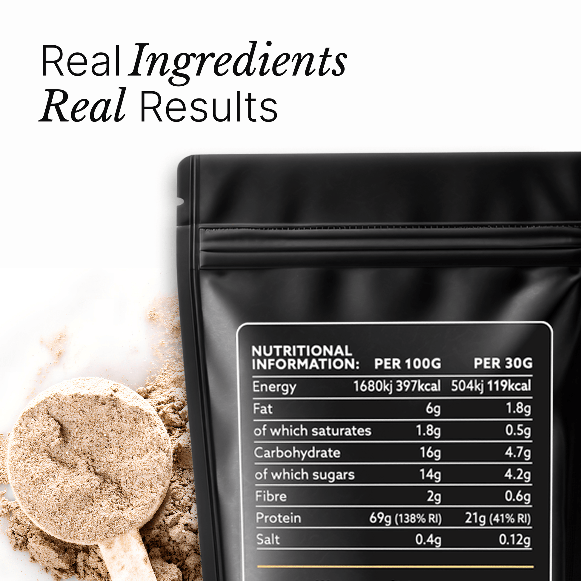 Whey Protein Powder | Organic Cacao - 1KG - Supplements - EXALT