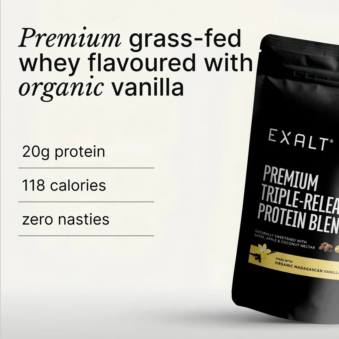 Whey Protein Powder | Organic Madagascan Vanilla - 1KG