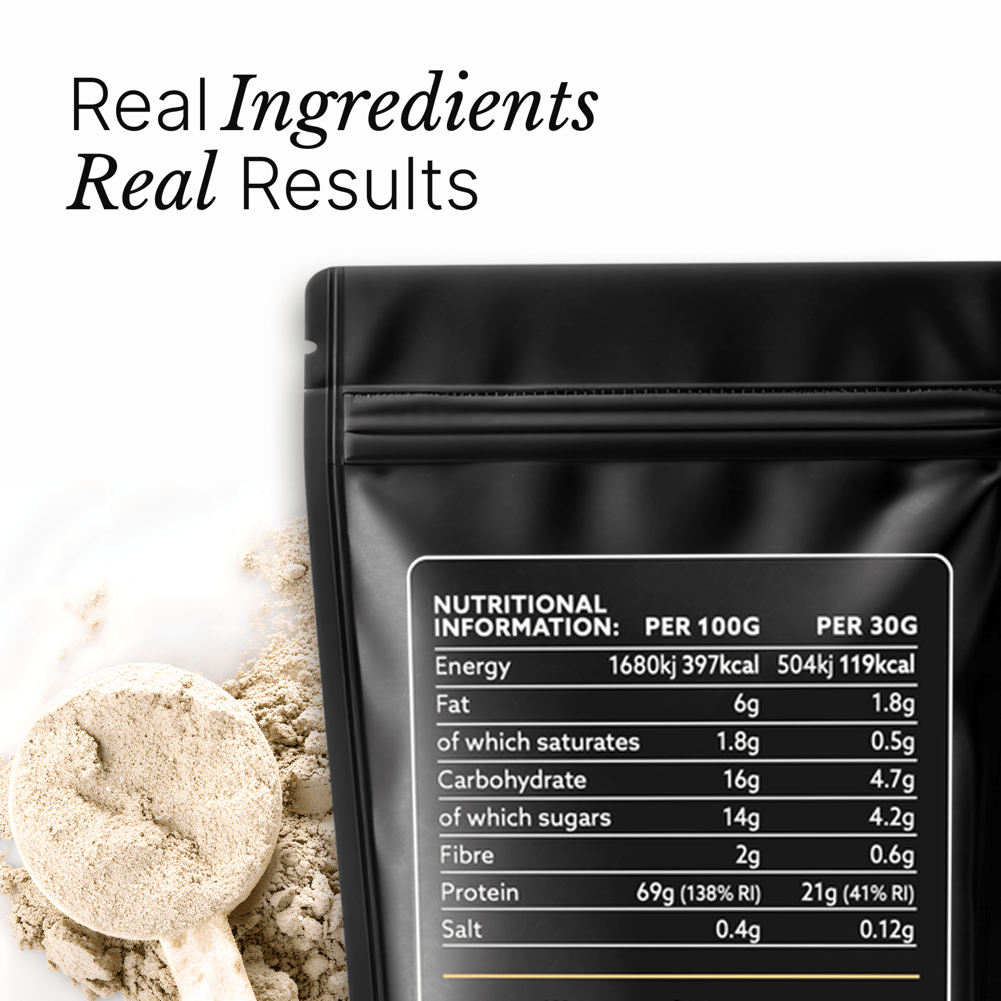 Whey Protein Powder | Organic Madagascan Vanilla - 1KG - Supplements - EXALT