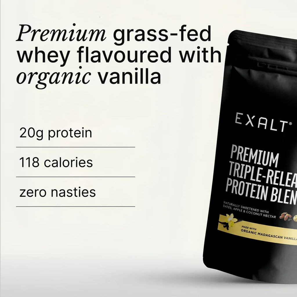 Whey Protein Powder | Organic Madagascan Vanilla - 500G