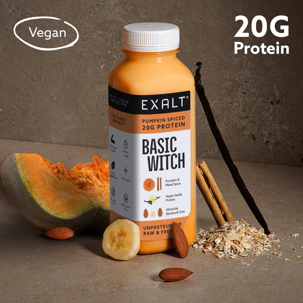 Basic Witch - Pumpkin Spice Protein Smoothie - EXALT