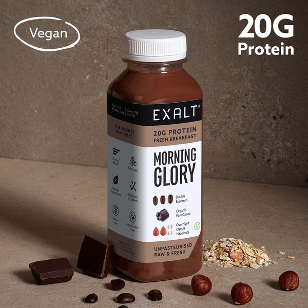 Morning Glory Vegan Protein Breakfast Smoothie EXALT